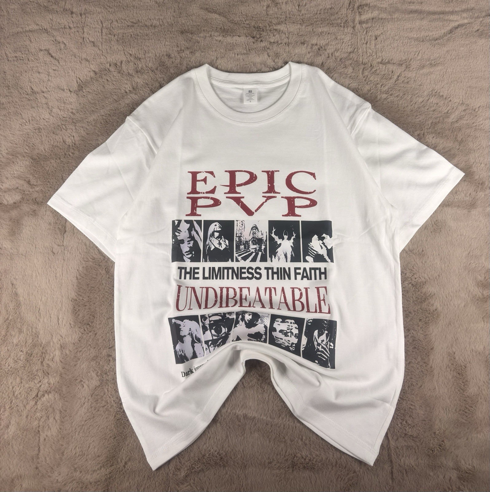 T-Shirt Y2K Hip Hop – Graphic Tee Streetwear – Size S-M – Vintage Graphics