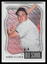 2021 Panini Prizm Old School Prizms White Wave #6 Harmon Killebrew