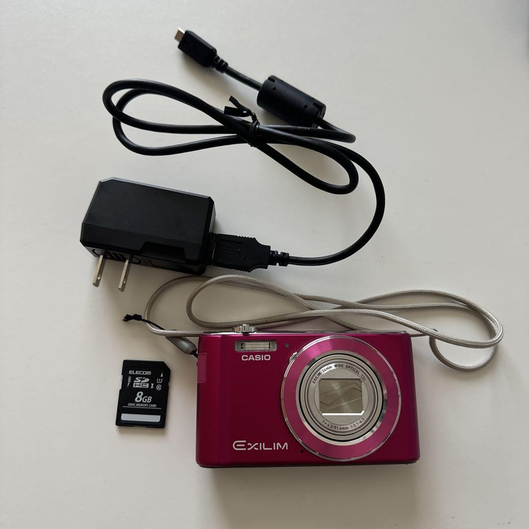 CASIO　デジタルカメラ　EX-ZS190 Amazon.co.jp: CASIO デジタルカメラ EXILIM EX-ZS190WE 広角