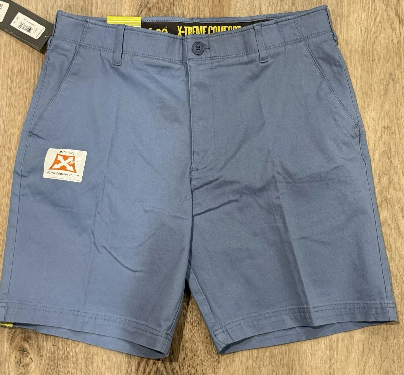 LEE X-TREME COMFORT MEN'S CHINO SHORTS ATHLETIC FLEX WAISTBAND BLUE 9" INSEAM
Opens in a new window