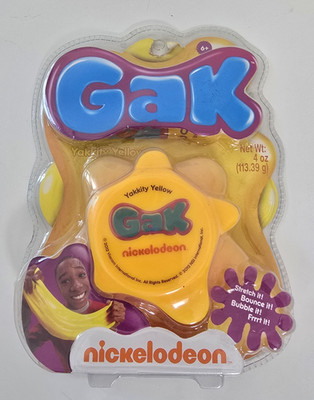 Nickelodeon GAK SPLAT Yakkity Yellow 2012 Viacom International Factory Sealed