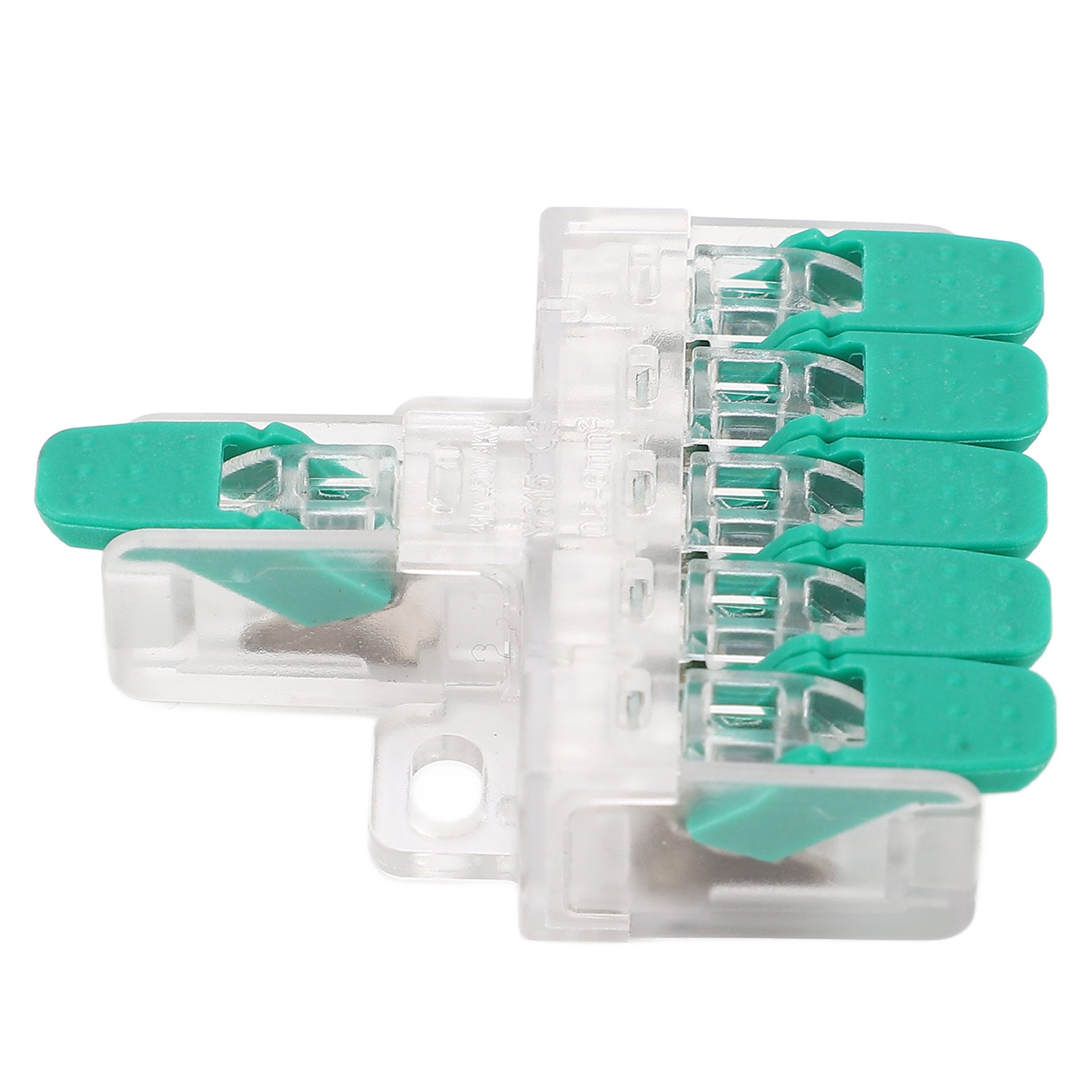 10Pcs 1 In 5 Out Electrical Splicing Wire Connector Quick Wiring Splice Cable