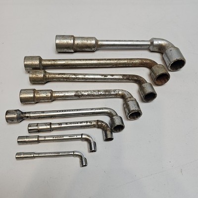 8 Pcs. Some Pass-through Angled Socket Wrenches Facom Supervana Sacca Franch