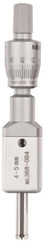Mitutoyo 368-004 Holtest Vernier Inside Micrometer  Two-Point  4-5mm Range
