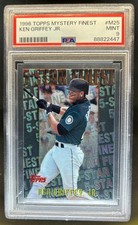 1996 Topps Ken Griffey, Jr. Mystery Finest #M25 Mariners PSA 9