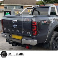 Ford Ranger 2012-2021 LED Tail Lights Smoked Rear Tail lamp T8 Models