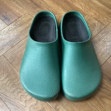  Birki’s by Birkenstock Super Birki Clogs Green Size 39. Worn x4 !