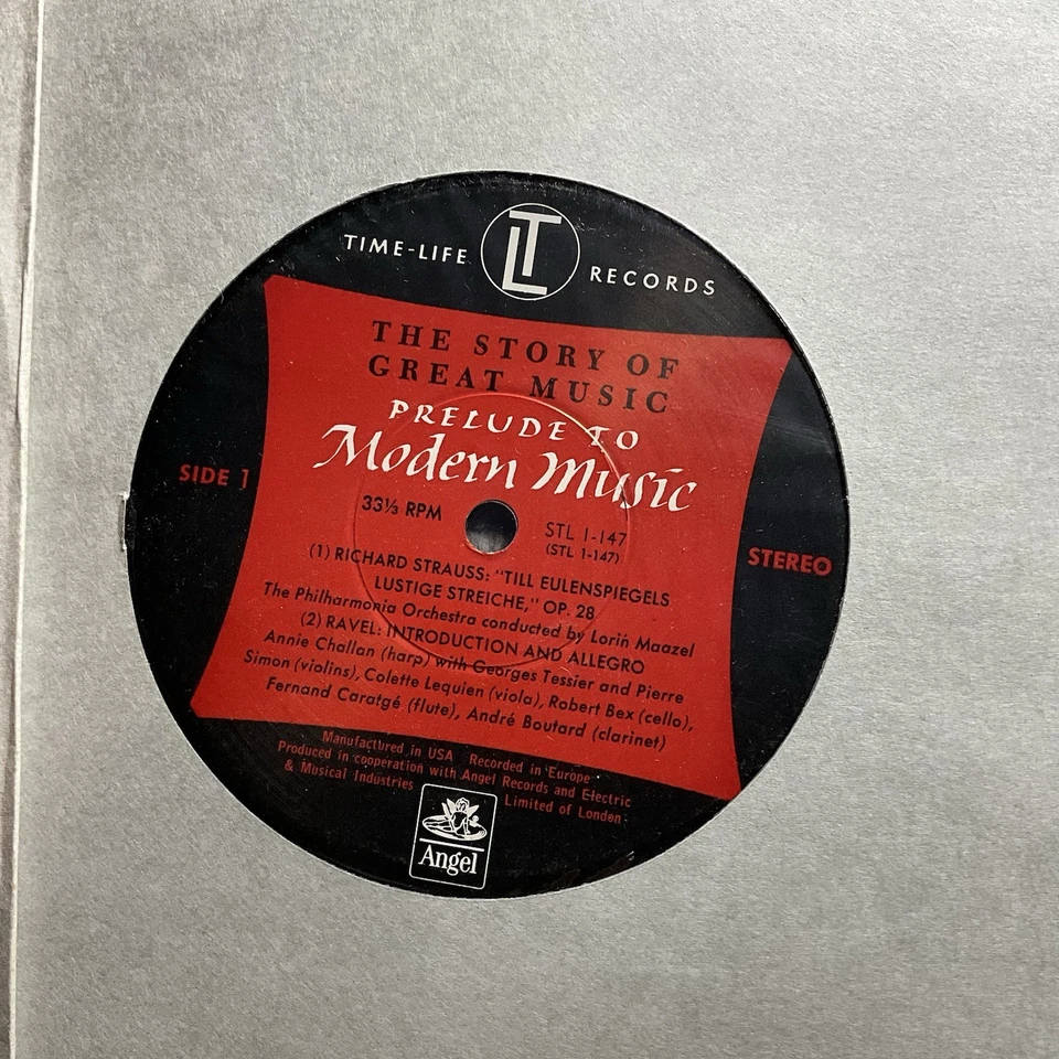 STORY OF GREAT MUSIC "PRELUDE TO MODERN MUSIC" (4 LPS)  PREMIUM USED LP (NM/EX) - Image 4 of 4