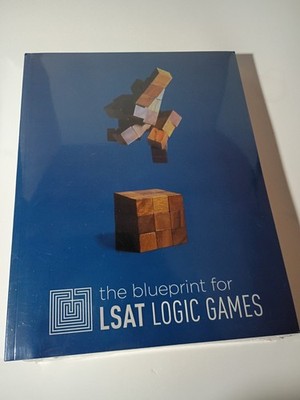 The Blueprint for LSAT Logic Games Book - paperback, Preparation (NEW Sealed)