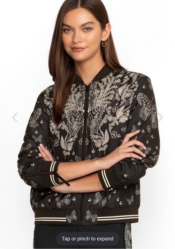 Johnny Was Bee Active Bomber Jacket