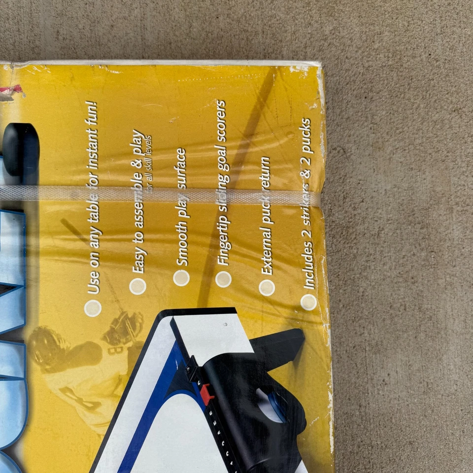 Vintage Harvard Table Top Air Hockey Game Sears #25670 Mini Tabletop Set - Image 4 of 4