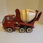 Vintage Tonka Cement Mixer Truck Pressed Steel Toy 1970s Construction Vehicle