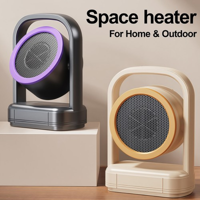 #ad 500W Space Heater Portable Small Heaters for Indoor Use Electric Desk Warmer US $14.55
