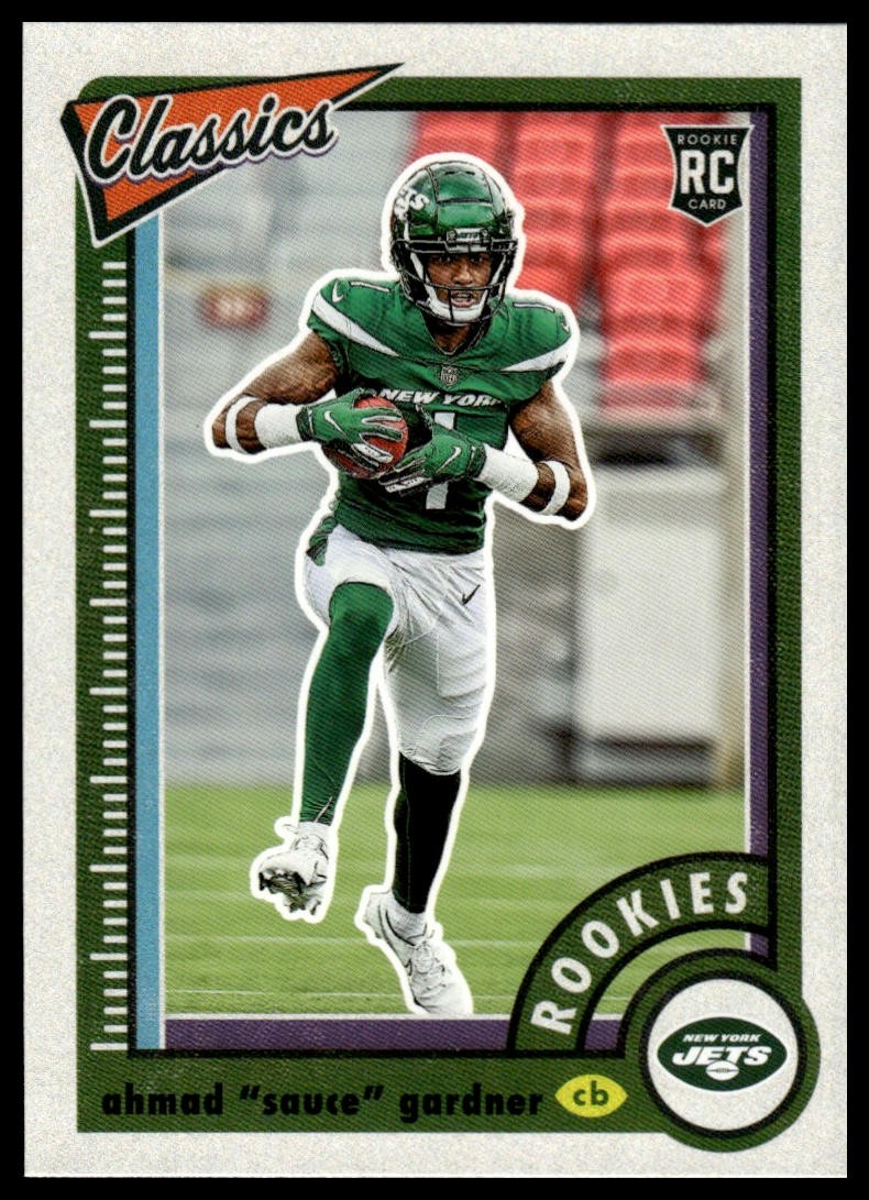 2022 Panini Classics Ahmad "Sauce" Gardner #187