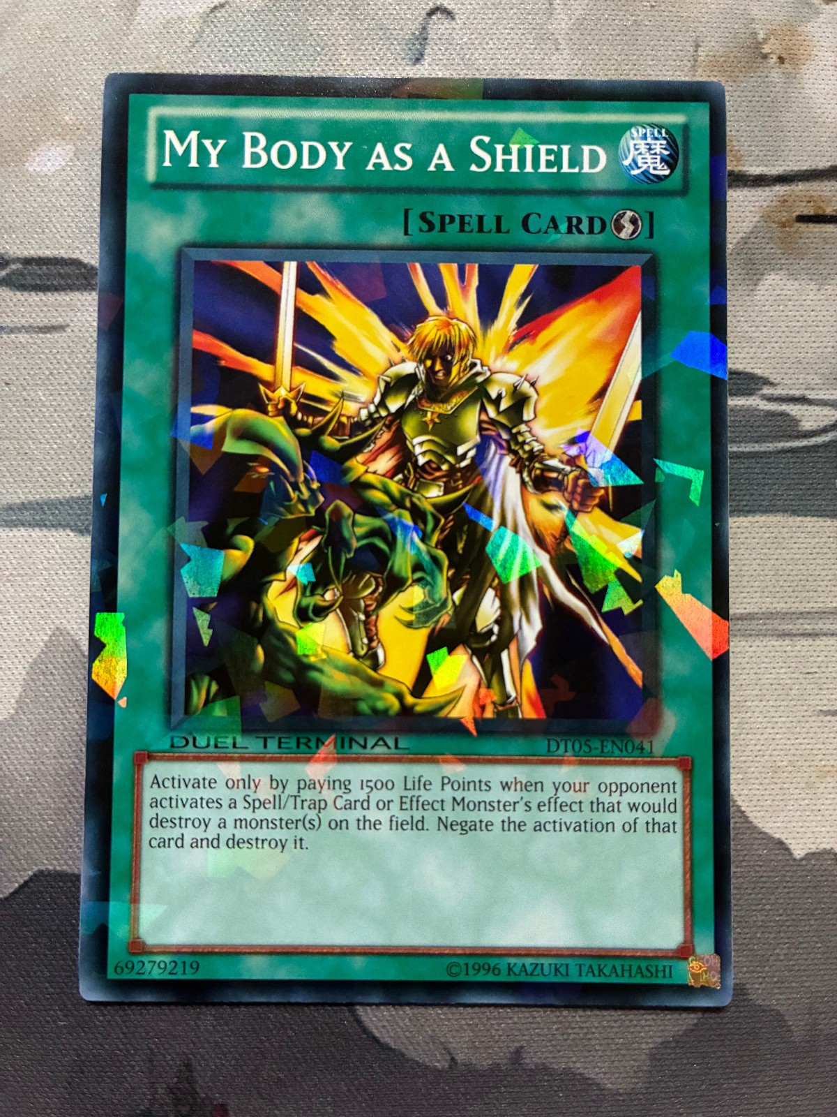 My Body as a Shield DT05-EN041 Duel Terminal 5 Limited Edition