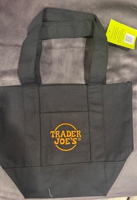 4 Trader Joes Mini Canvas Tote Bags - Halloween Set Of 4 - IN HAND! NWT