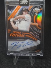 2026 TOPPS Chrome Black Kyle Teel White Sox Super Futures Auto /25