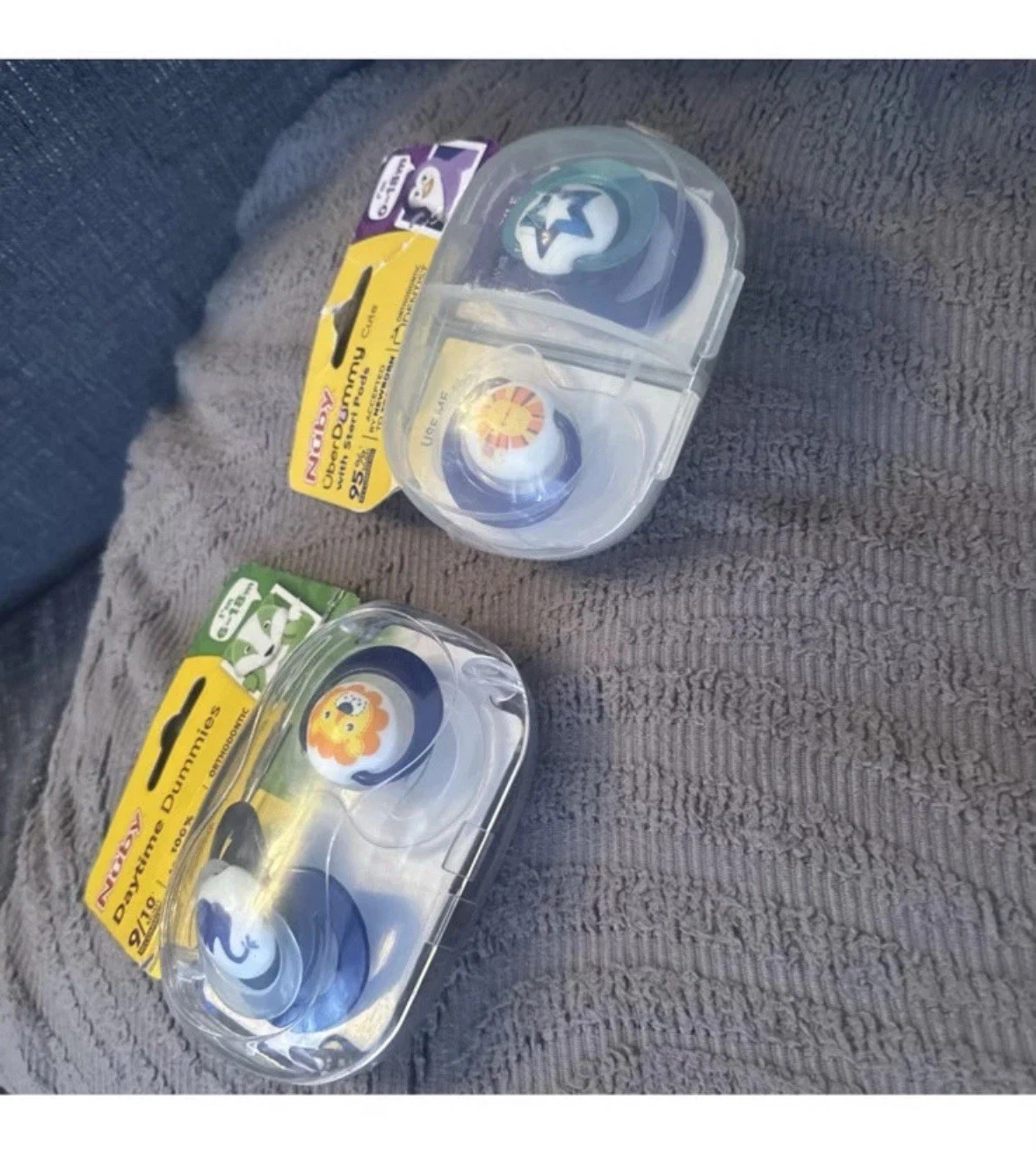Nuby 2 Packs Orthodontic Dummies 0-18m
Opens in a new window or tab