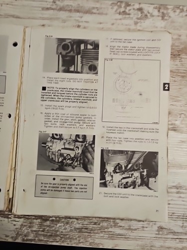 1990 Arctic Cat Panther Jag AFS Snowmobile Service and Operator's Manual Used PB - Picture 9 of 10