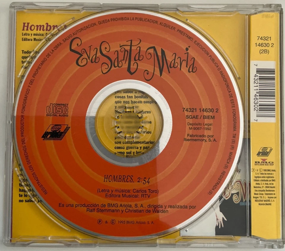 EUROVISION SONG CONTEST SPAIN 1993 - Bild 3 von 3