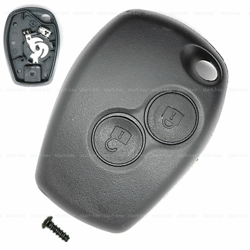 2 Botones Llave Reemplazo Carcasa Para Dacia Sandero Logan Duster Lodgy Dokker