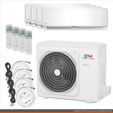 Cooper & Hunter Mini Split Ac Heat Pump  Multi 4 Zone 9000 18000 18000 18000 Btu