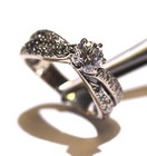 GIA 14k yellow gold 1.27ct round diamond engagement ring 4.4g estate womens rare — photo 9