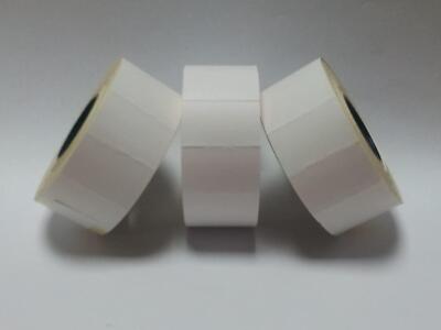 Econoply 26 x 16 mm 2 Zeilen Preisauszeichnerpistole 10 Rollen weiß abziehbar gerade Kante Etikett