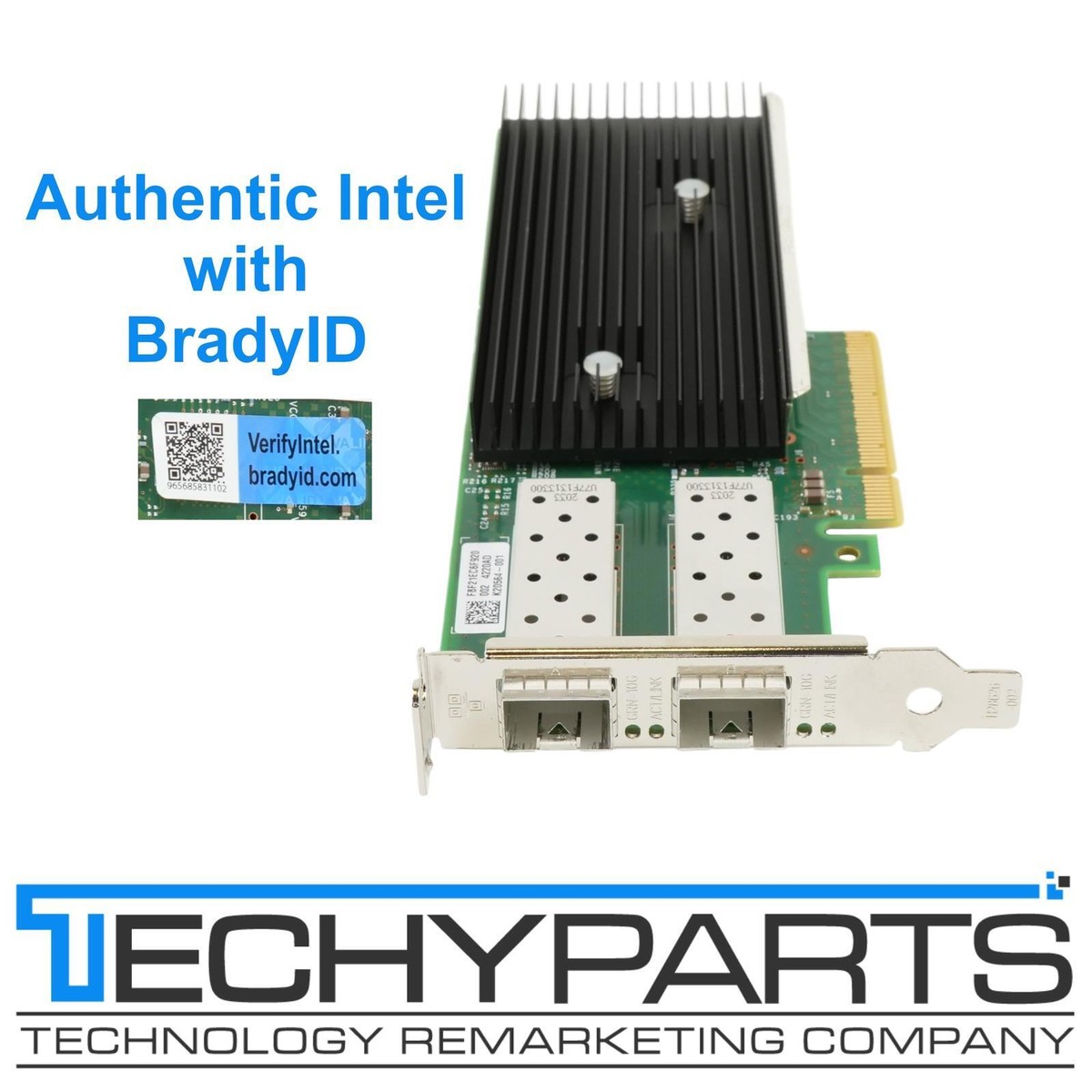 確認⸜(* ॑꒳ ॑*  )⸝⋆*② Intel X722-DA2 2-Port 10Gb/s PCIe 3.0 x8 Ethernet Converged