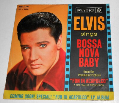 ELVIS PRESLEY                ------  bossa nova baby     ------   OST