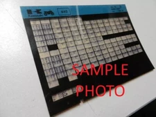 1982 - 1986 KAWASAKI JETSKI JS440-A6 A7 A8 A9 A10 PARTS CATALOG MICRO FICHE 