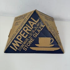 Imperial Stoneware W.M Dalton 3 pc Place Setting Dinner Plate Tea Cup New