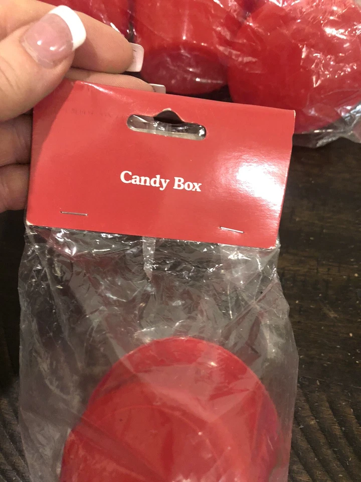 Recipientes Candy Favor suprimentos para festa cupcake vermelho, 15 peças - Imagem 2 de 4