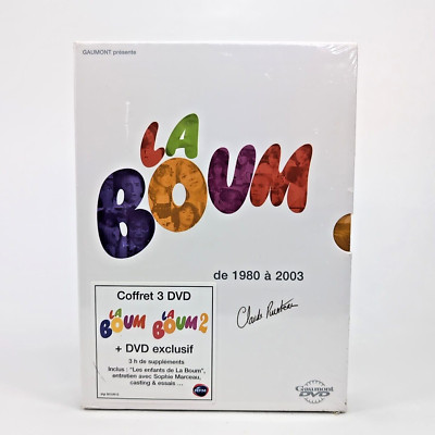 LA BOUM 1 & 2 Coffret DVD - Sophie Marceau, C. Brasseur, B. Fossey - Neuf