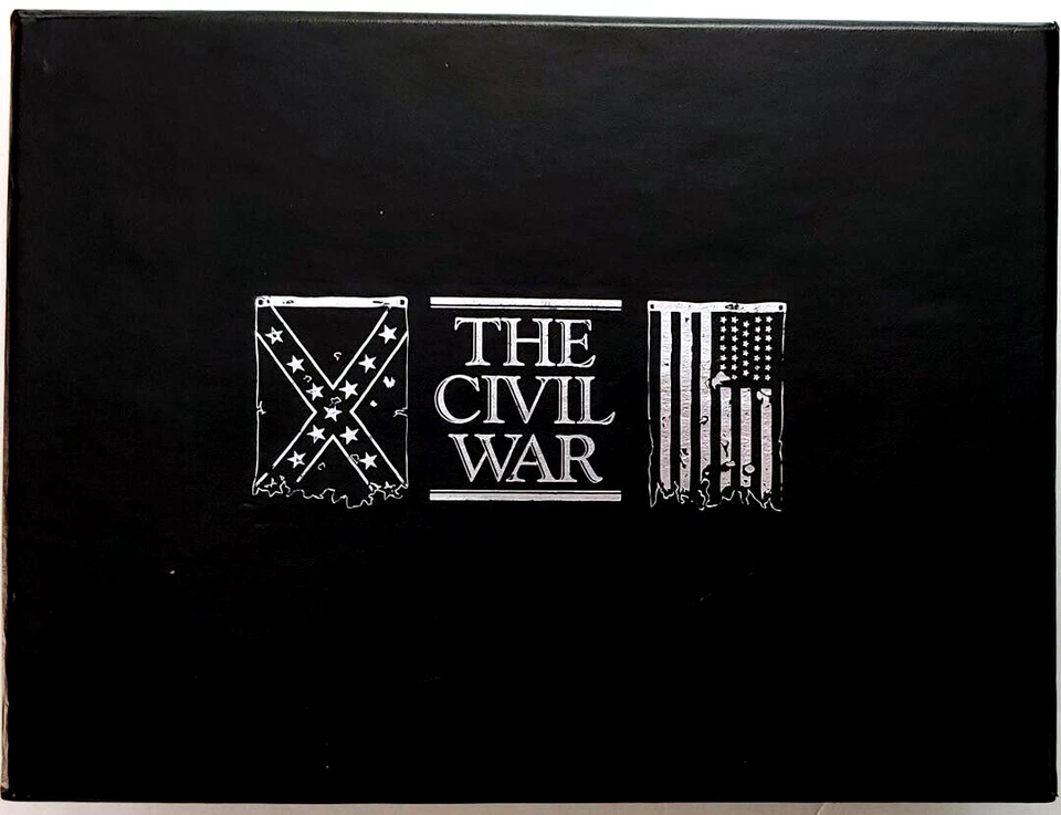 The Civil War PBS Nine Part Series VHS Box Set (VHS, 1990) Collectors Set w/ COA - Image 2 of 4