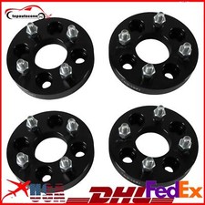4wheel Spacers 1inch 4x100mm 12x20 Studs 59.3mm Hub Bore Without Lip Hub