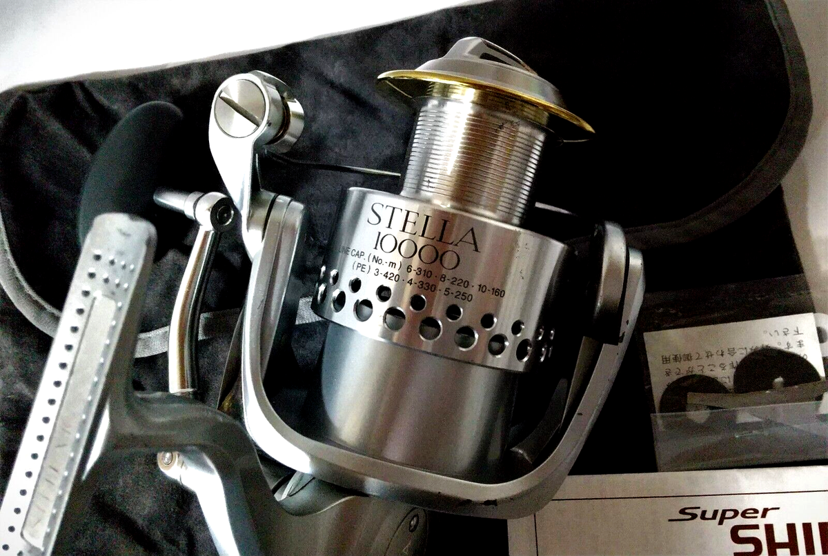 Shimano 98 STELLA 10000 for Big Game Spinning Reel ++Nice Shimano 98 STELLA 10000 for Big Game Spinning Reel ++Nice