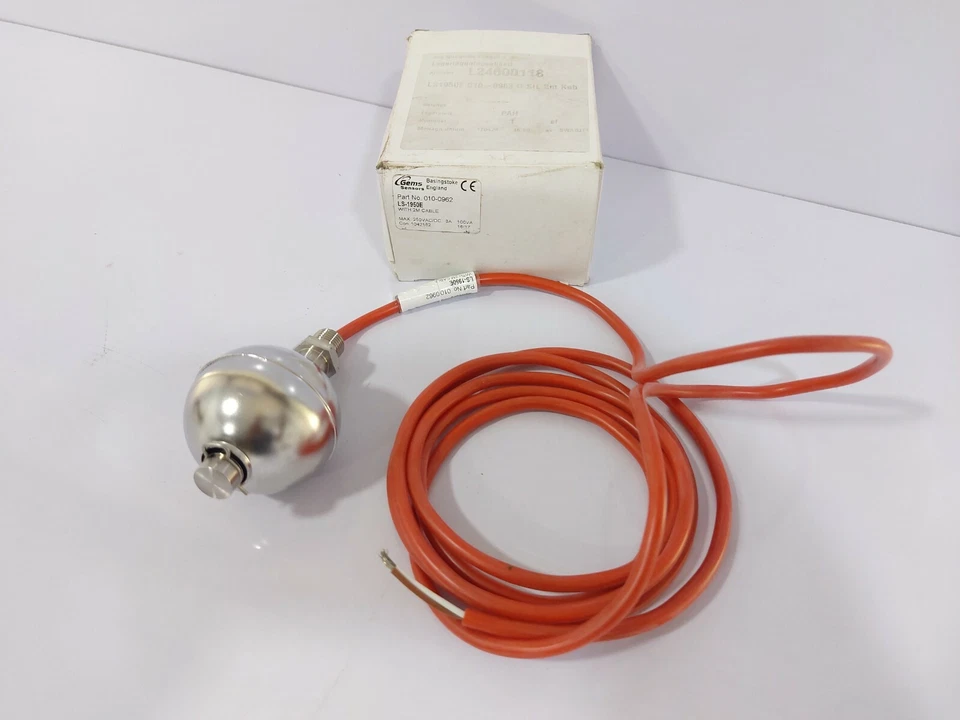 Gems Sensors LS-1950E With 2M Cable P/N 010-0962 - Image 4 of 4