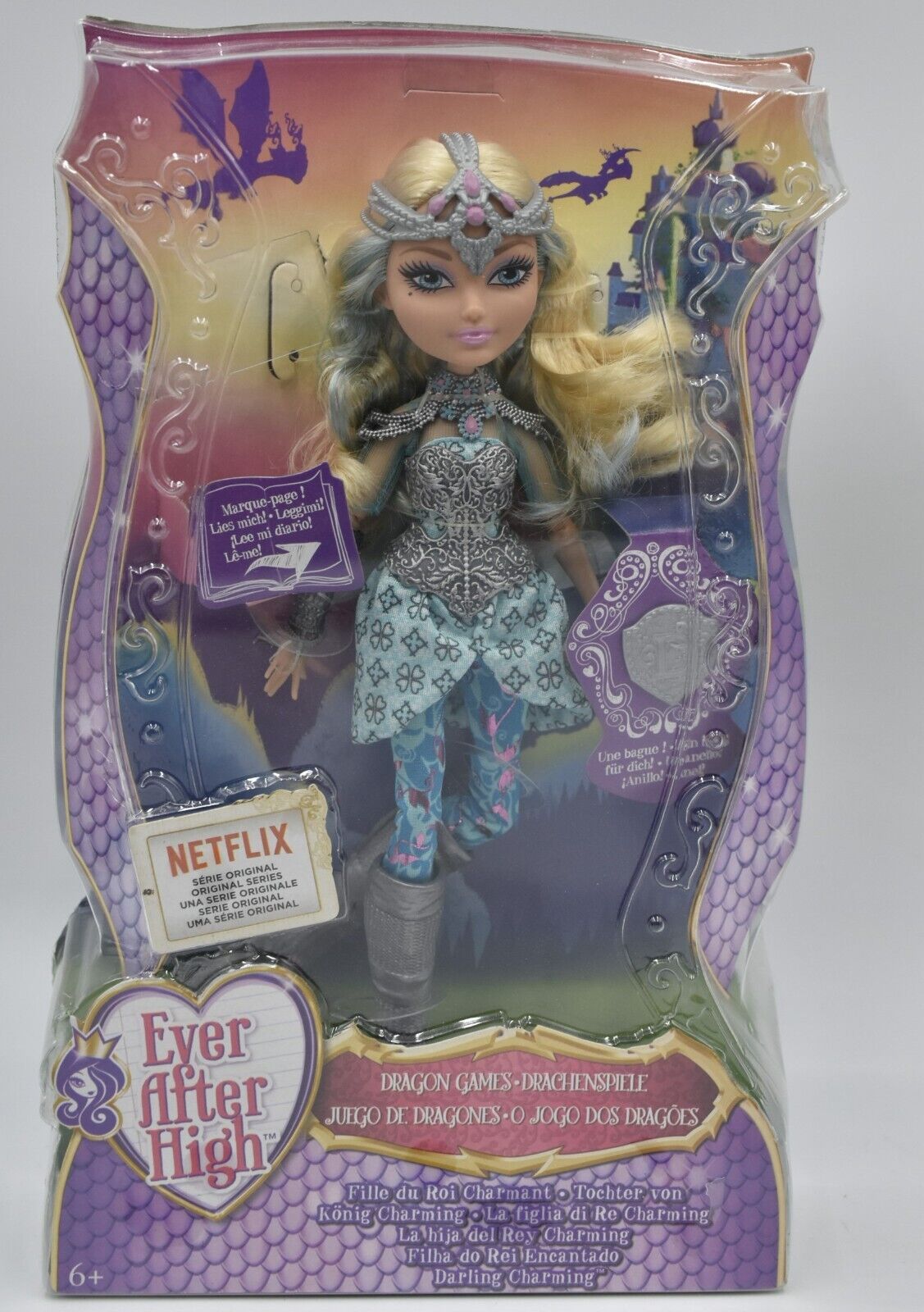 Ever After High Darling Charming Jogo De Dragões