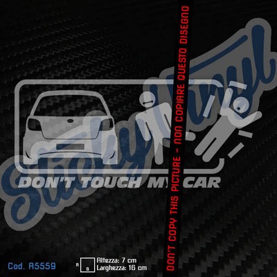 Adesivo Sticker Decal Tuning Auto Rispetto per i Bikers Toyota Aygo