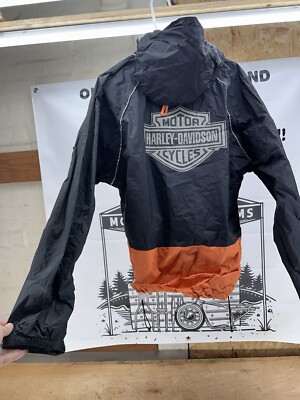 【L•XL】メンズナイロンジャケット HARLEY-DAVIDSON Men's Harley Davidson Rain Jacket L 98246-06VM | eBay