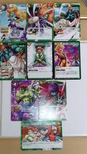Dragon Ball Z Miracle Carddass Bojack OAV DBZ Card Lot Zangya Set