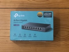 TP Link, TL-SG108 8 Port Gigabit desktop switch, New sealed box