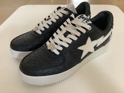 A BATHING APE BAPESTA BLACK 9.5 US 【公式通販】