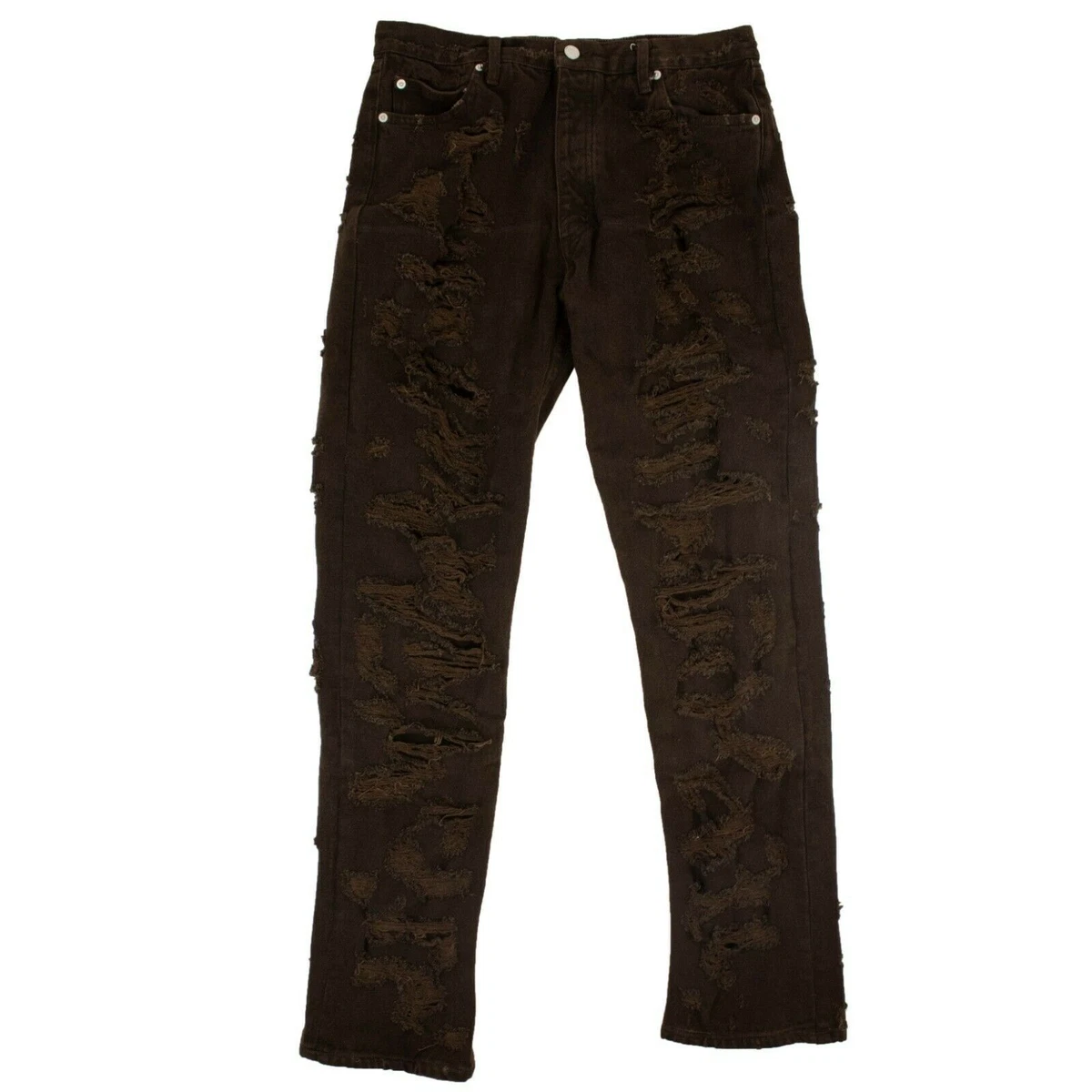 NWT SIBERIA HILLS Brown Spiritual Jeans Pants Size 26 $480