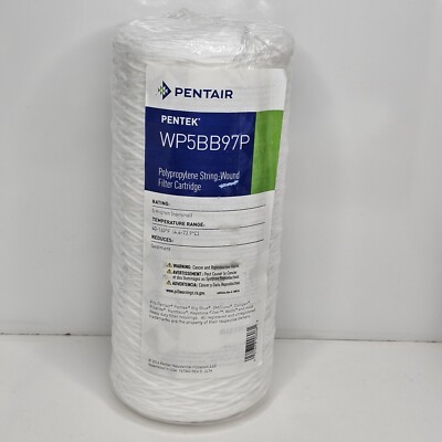 Pentek WP5BB97P 10-inch String Wound Polypropylene Filter Cartridge Big Blue