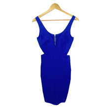 NEW Juniors Royal Blue Mini Bodycon Dress- Small