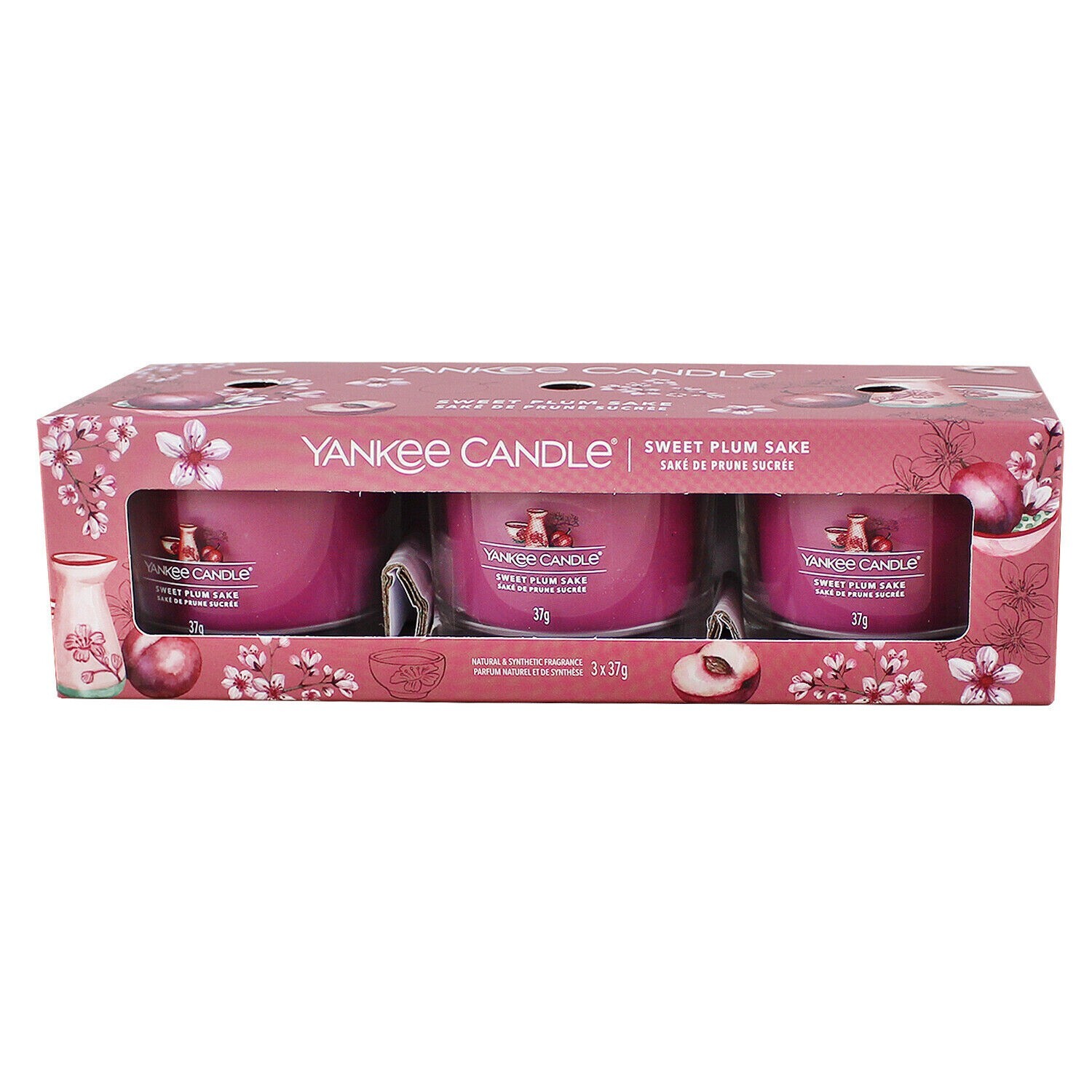 Yankee Candle Gift Set of 3 Scented Tealight Fragrance Pack Votive