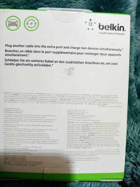 Cargador de coche Belkin Boost Up Foto 2 de 4