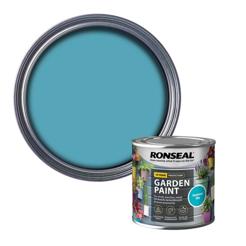 Ronseal Garden Paint Fence Shed Paint Use on Metal Wood Multi Surface Paint250ml - Picture 60 of 80